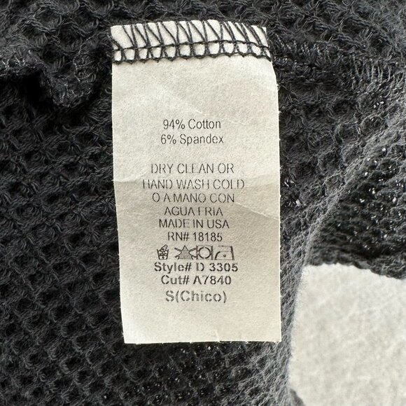 Coveted Bella B Dress Size S Ruffle Off The Shoulder Skater Mini Textured Black - Picture 10 of 13